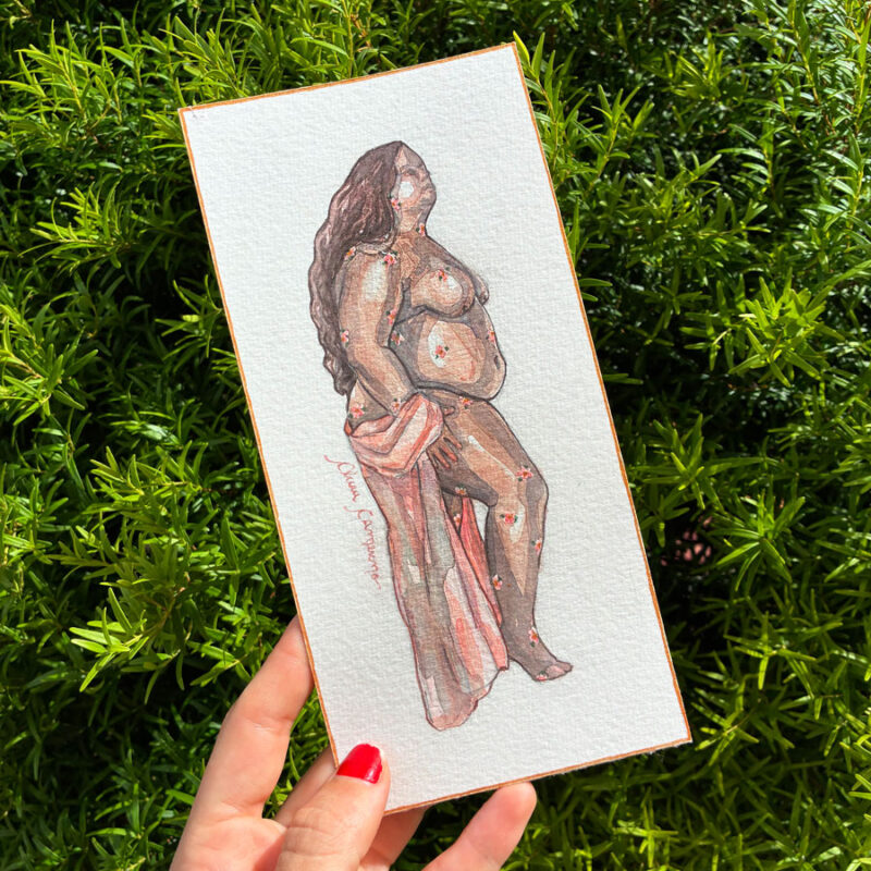 Estudo de Figura Humana II (Original)