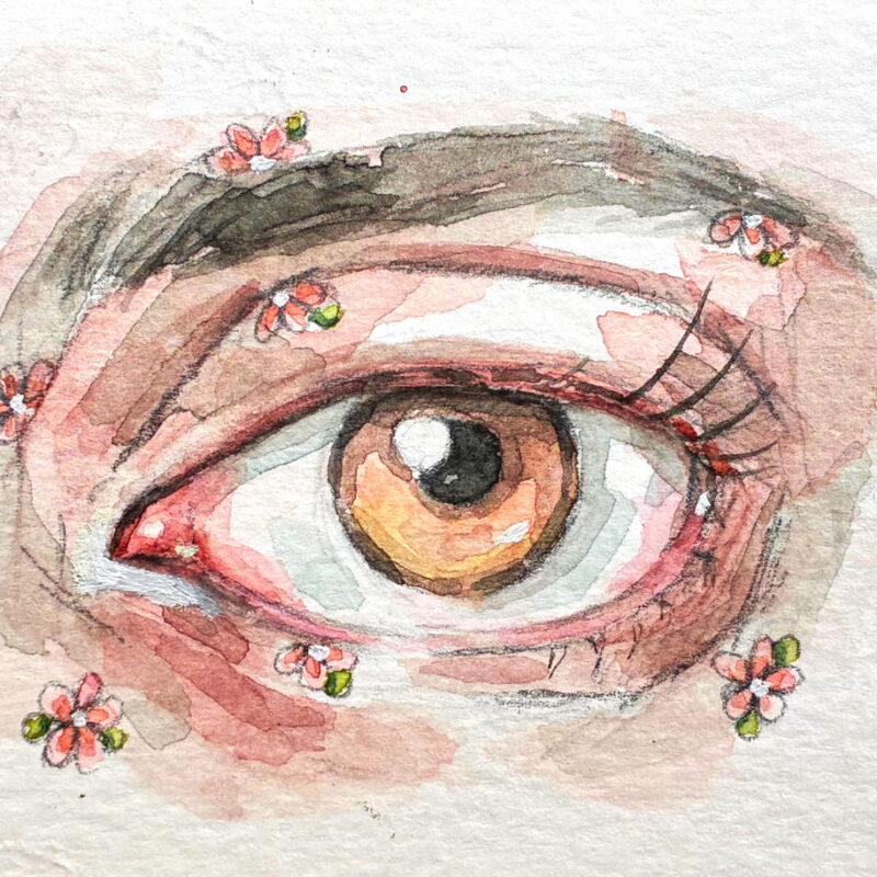 Olho Castanho Claro (Original)