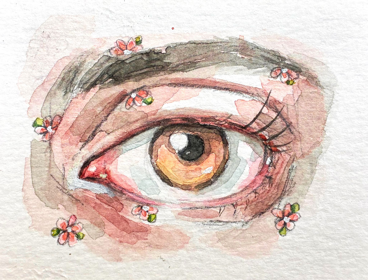 Olho Castanho Claro (Original)