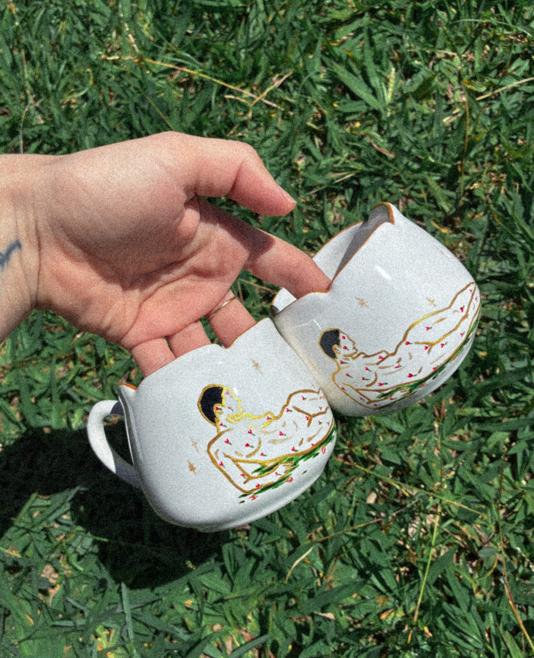 Chá Mágico (Xícara + Pires)